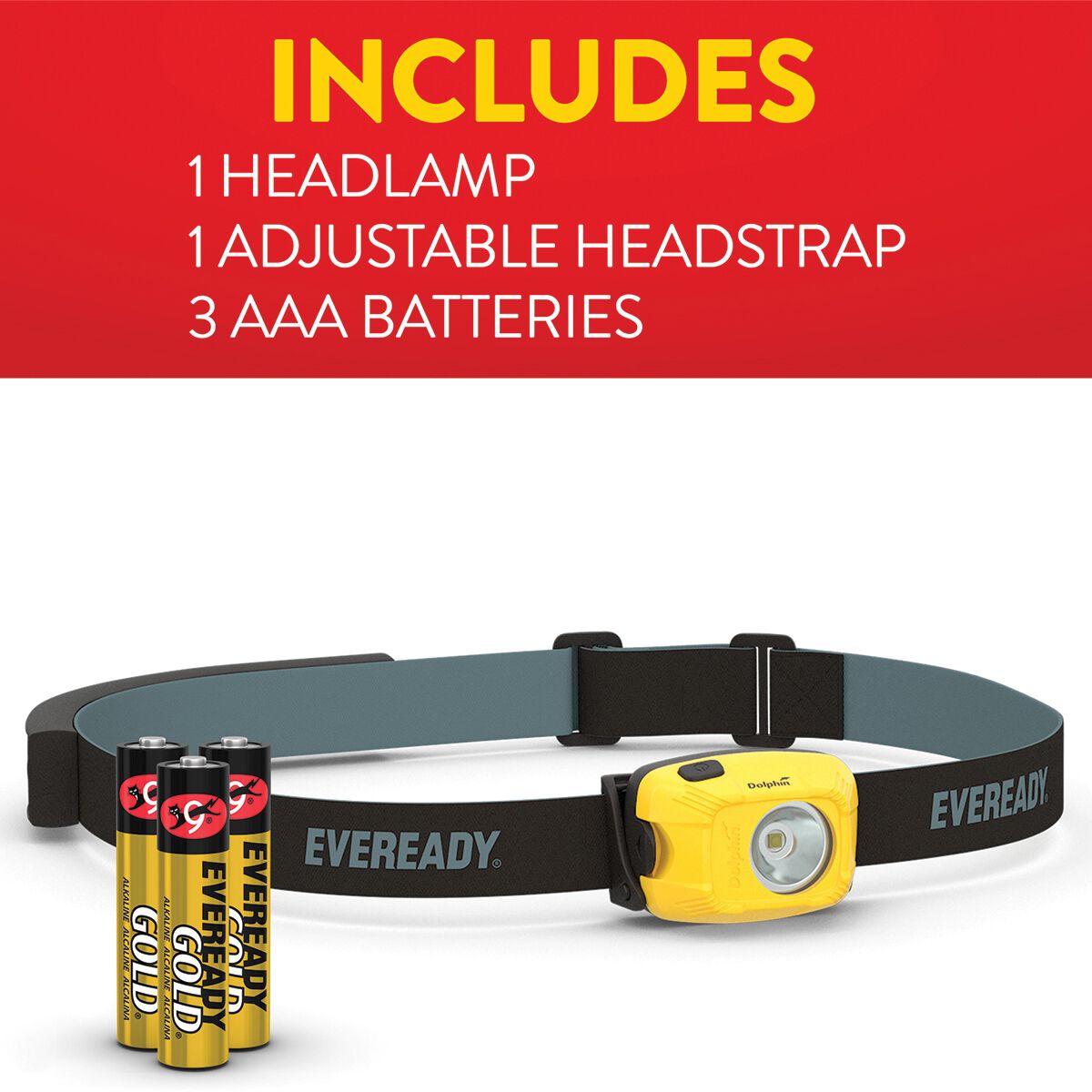 Eveready Dolphin Headlight 350 Lumens, , scaau_hi-res