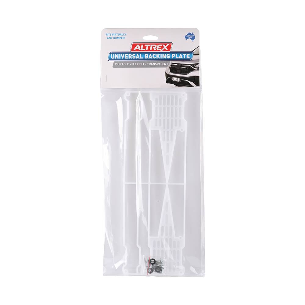 Altrex Auto Altrex Universal Backing Plate - Fits All Bumpers | Supercheap Auto
