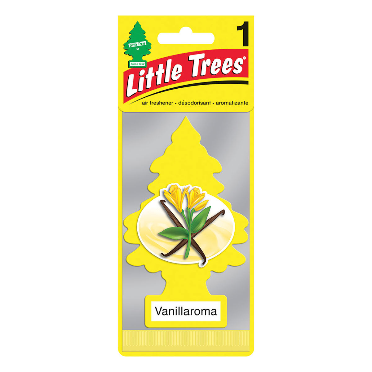 Little Trees Air Freshener Vanillaroma 1 Pack, , scaau_hi-res