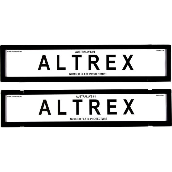 Altrex Number Plate Protector 6 Figure European No Lines 6nle