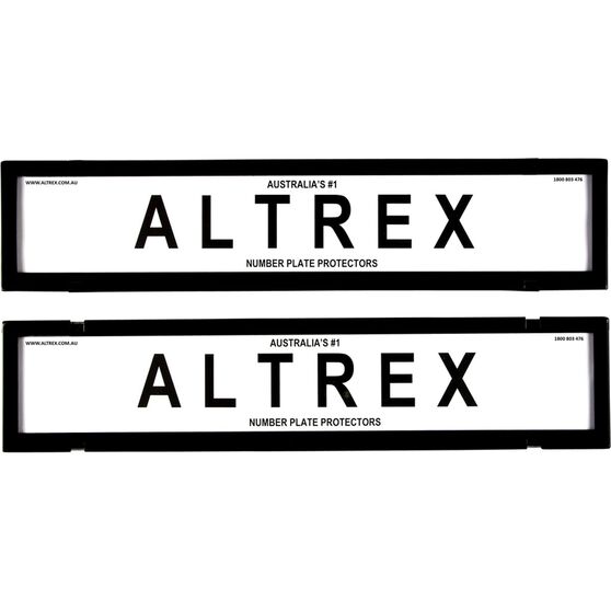 Altrex Number Plate Protector 6 Figure European No Lines 6NLE, , scaau_hi-res