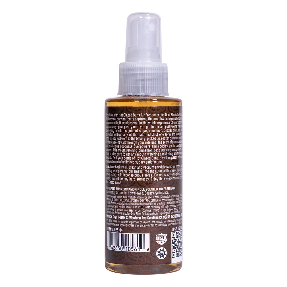 Chemical Guys Air Freshener Spray Hot Glazed Buns 120mL Supercheap Auto