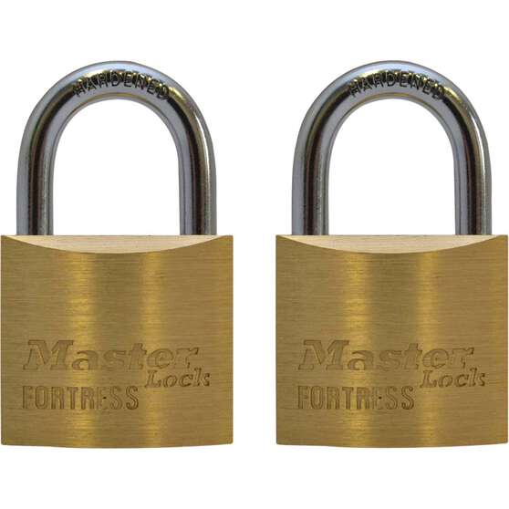 Master Lock Fortress Padlock - 30mm, 2 Pack, , scaau_hi-res