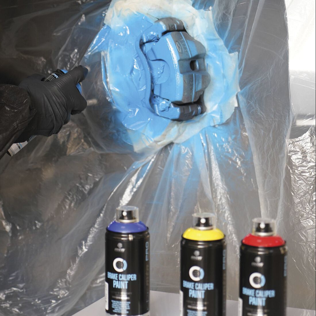 MTN Pro Yellow Brake Caliper Spray Paint 400mL, , scaau_hi-res