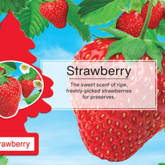 Little Trees Air Freshener - Strawberry 1 Pack, , scaau_hi-res