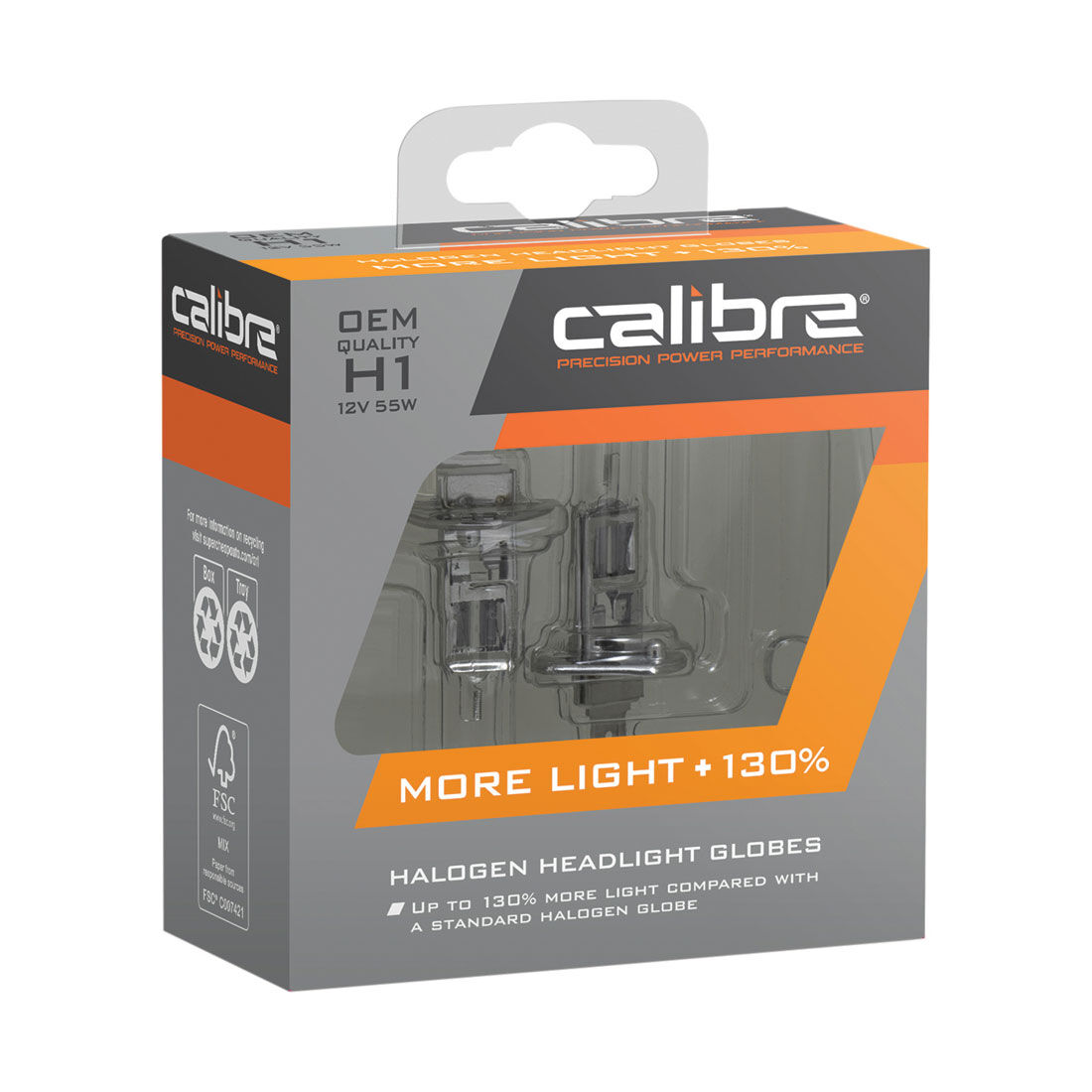 H1 55w headlight shop bulb