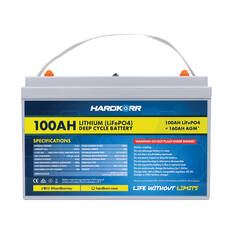 Hardkorr Lithium Battery 100AH, , scaau_hi-res