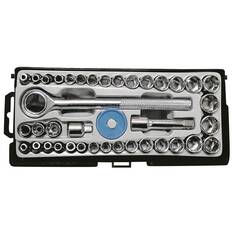 Socket Set 1/4" & 3/8" Drive 40 Piece, , scaau_hi-res
