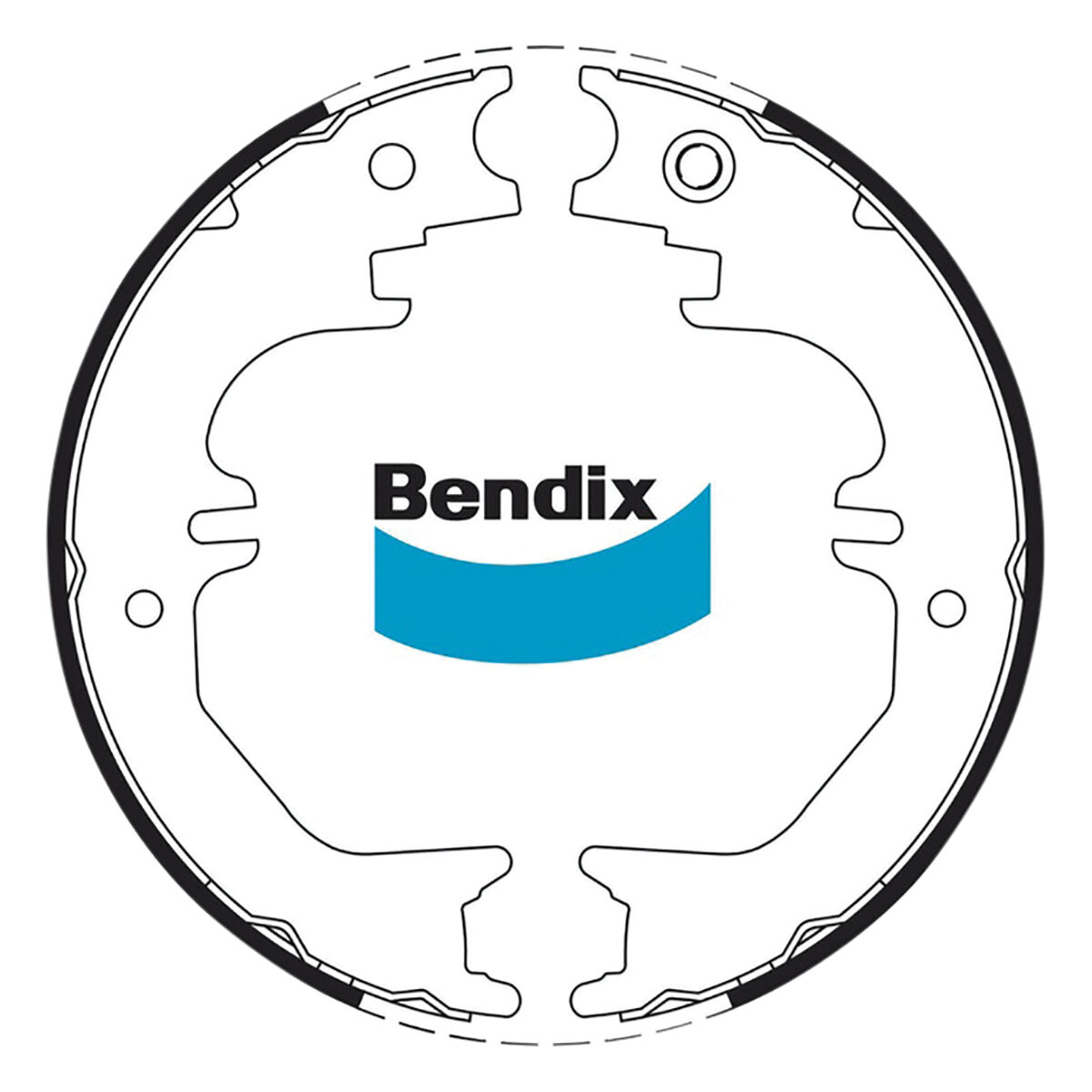 Bendix Brake Shoes - BS1745, , scaau_hi-res