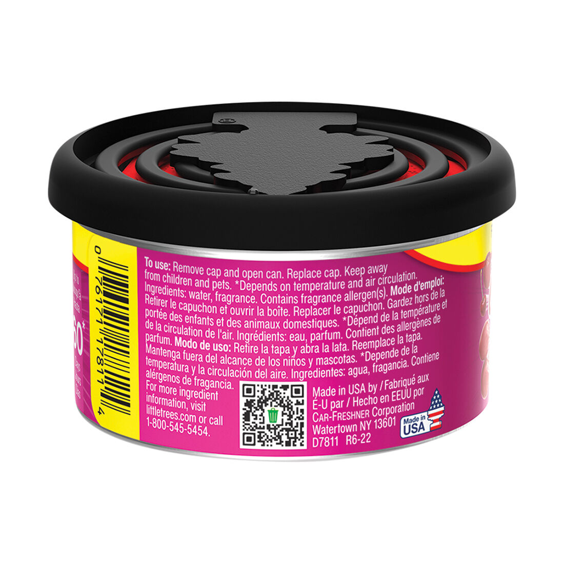 Little Trees Air Freshener Can Cherry Blast 30g, , scaau_hi-res