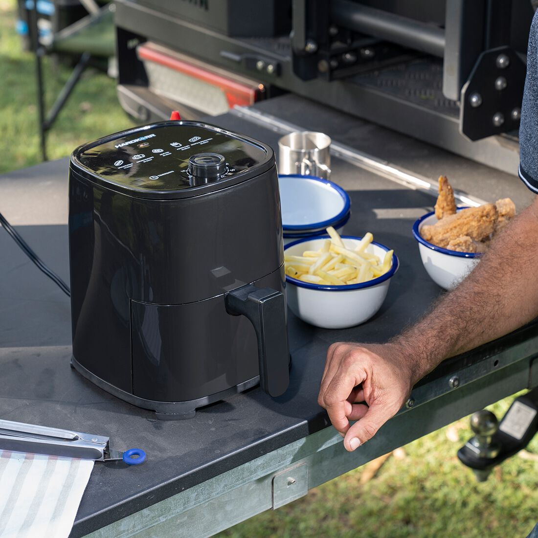 Hardkorr 12V Air Fryer 3L, , scaau_hi-res