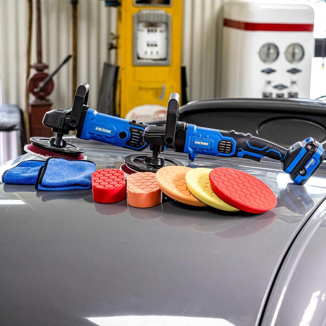 Kincrome Polisher Pad 7 Inch 180mm Finish Polish, , scaau_hi-res