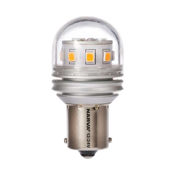 Narva Automotive Globes - Performance LED Bayonet 12/24V, P21W, BA15S, , scaau_hi-res