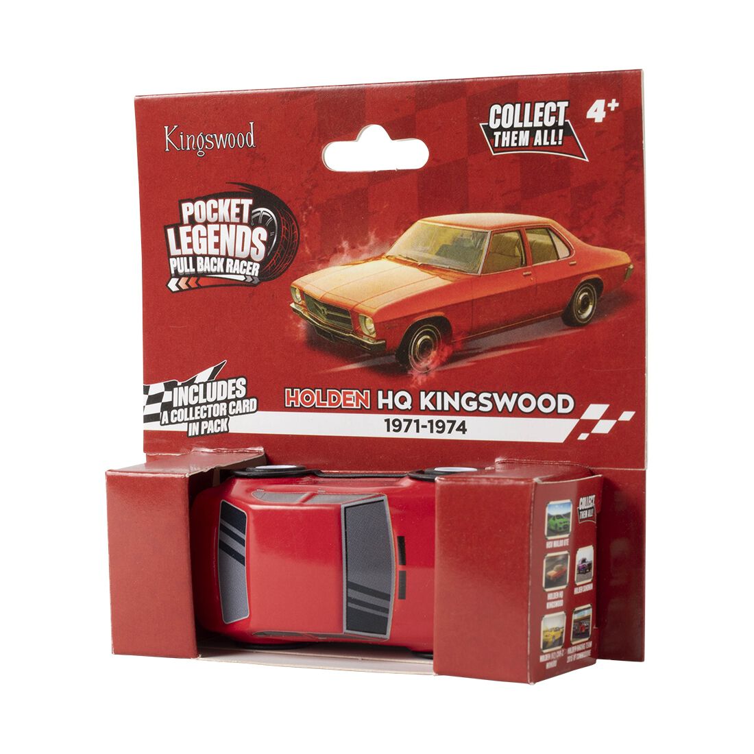 Pocket Legends Pull Back Racer - HQ Kingswood, , scaau_hi-res