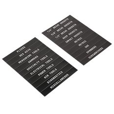 SCA Magnetic Drawer Labels, , scaau_hi-res