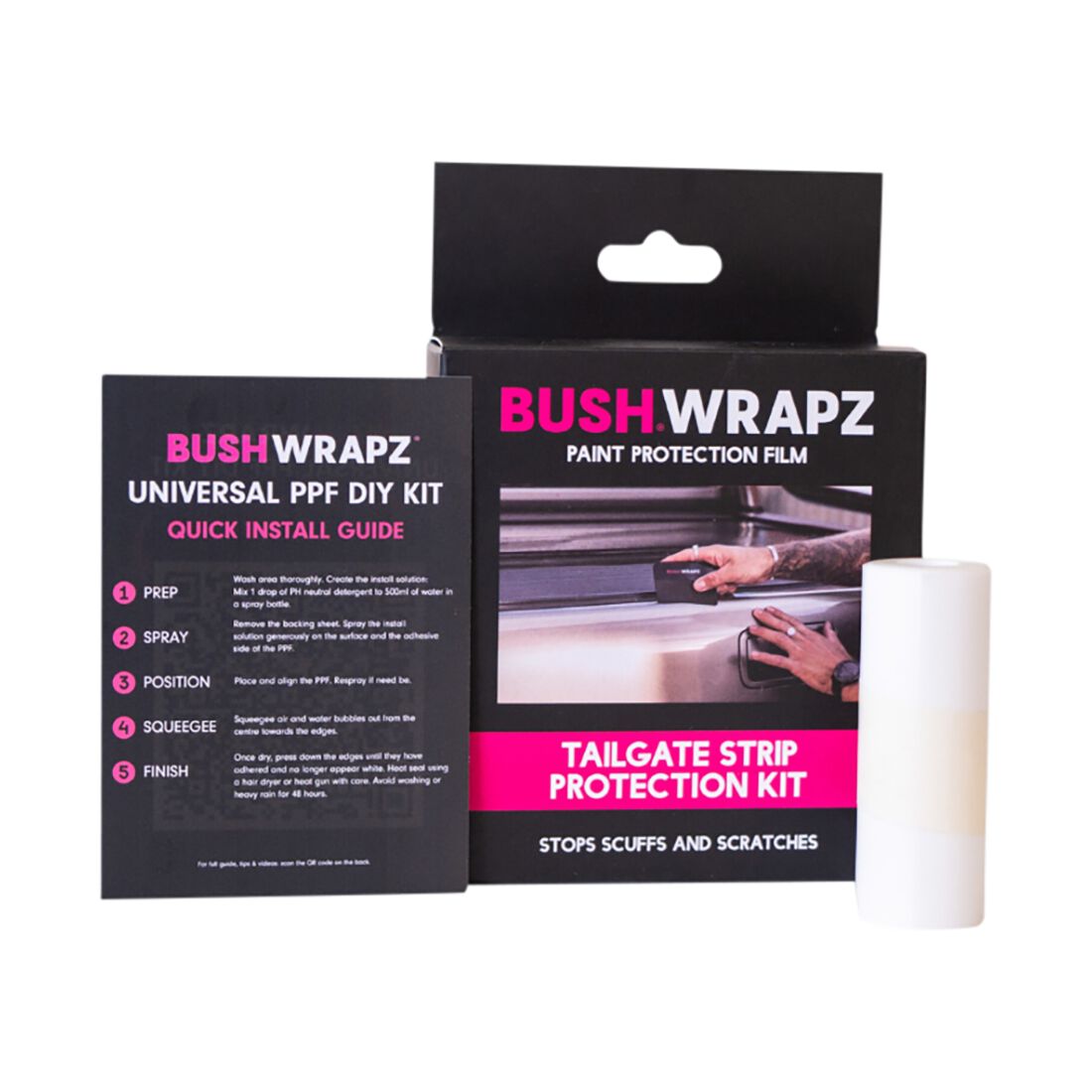BushWrapz PPF Tailgate Strip, , scaau_hi-res