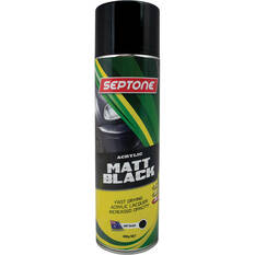 Septone® Acrylic Paint, Matt Black - 400g, , scaau_hi-res