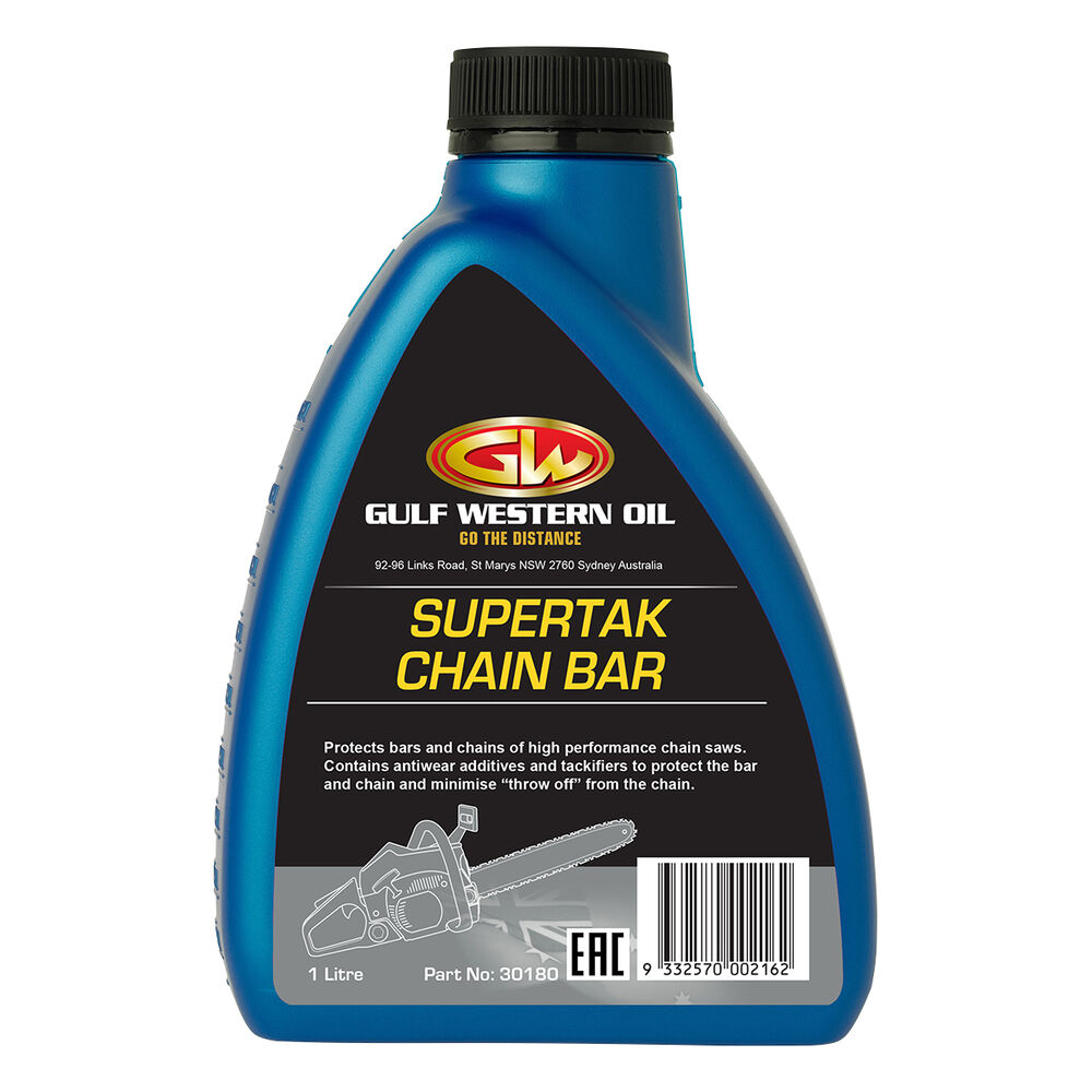 Gulf Western Supertak Chainsaw Bar Oil 1 Litre Supercheap Auto