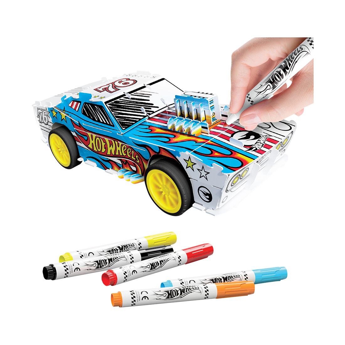 Hot Wheels Custom Racer Kit Roger Dodger, , scaau_hi-res