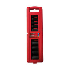 ToolPRO Deep Impact Socket Set 1/2" Drive Metric 11 Piece, , scaau_hi-res
