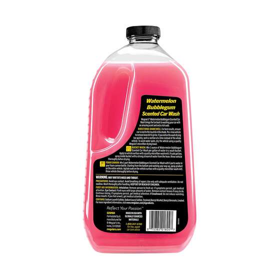 Meguiar’s Watermelon Bubblegum Scented Car Wash 1.89L, , scaau_hi-res
