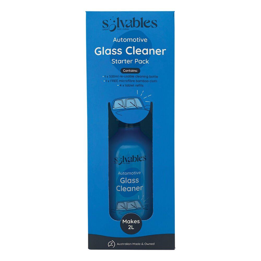 Solvables Glass Cleaner Starter Pack Supercheap Auto
