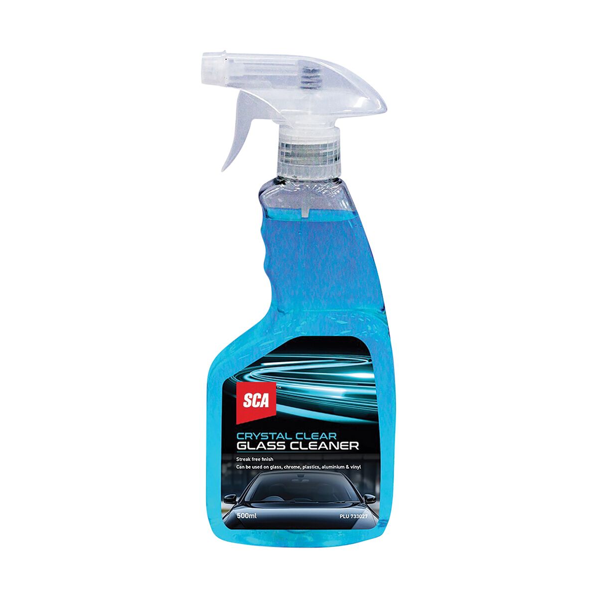 SCA Crystal Clear Glass Cleaner Trigger Spray 500ml, , scaau_hi-res