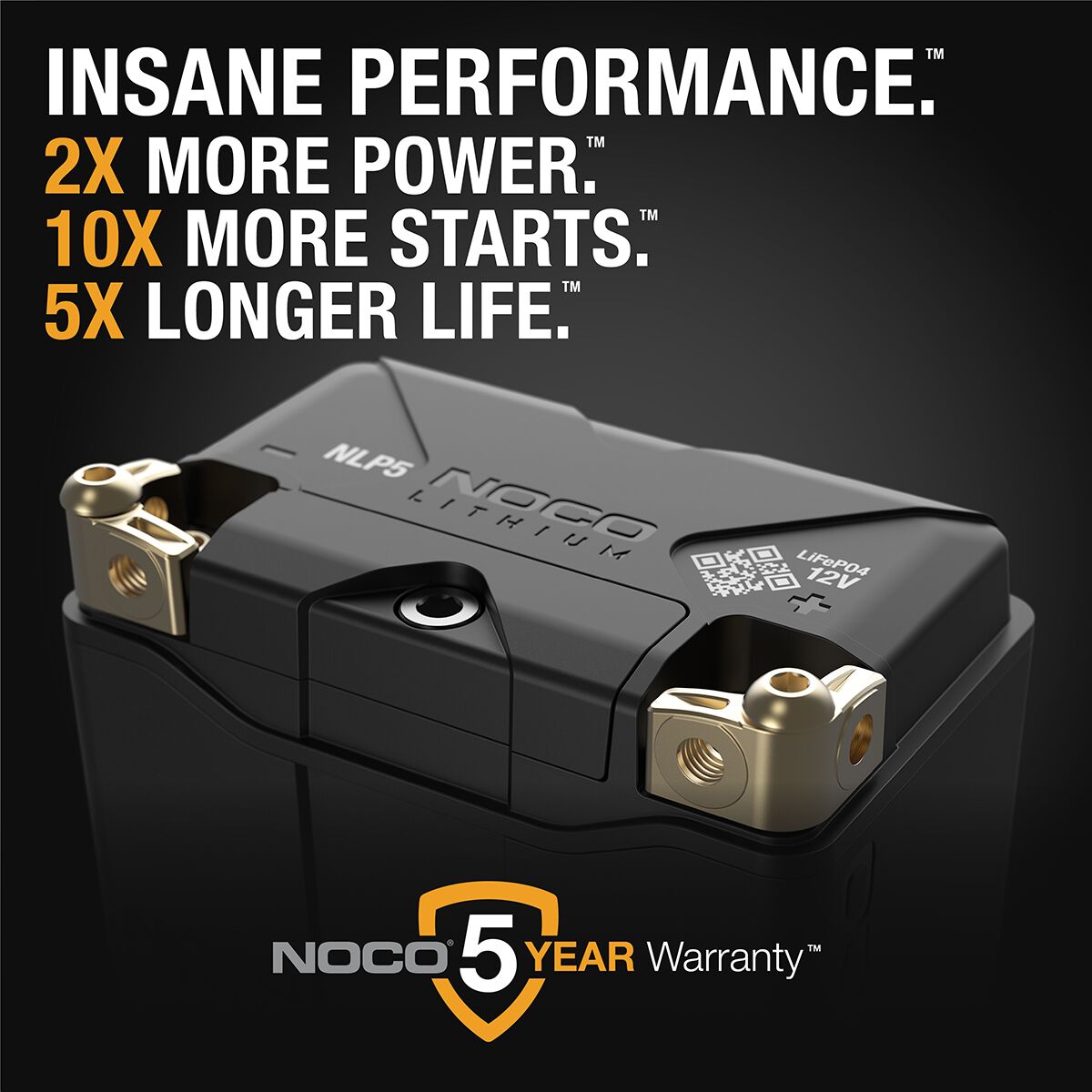 NOCO Lithium Powersports Battery - NLP5, , scaau_hi-res