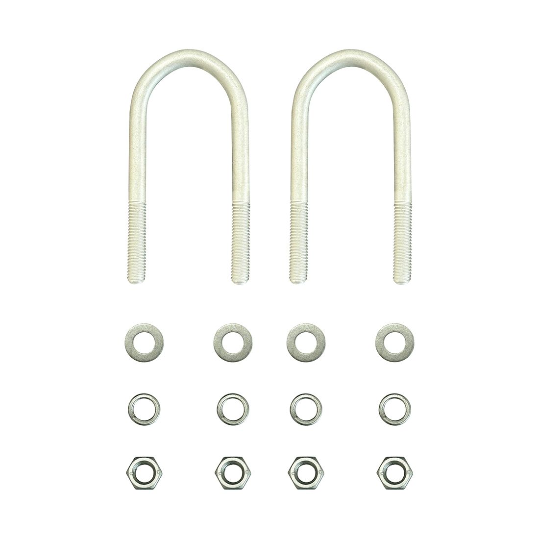SCA Round Trailer U Bolt Kit 2 Piece Set, , scaau_hi-res
