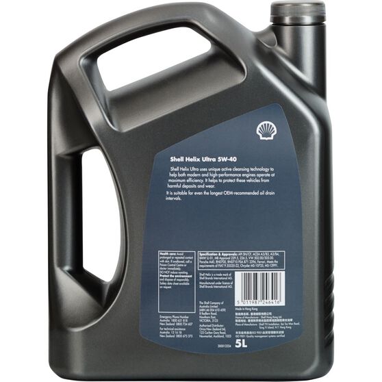 Shell Helix Ultra Engine Oil - 5W-40 5 Litre  Supercheap Auto