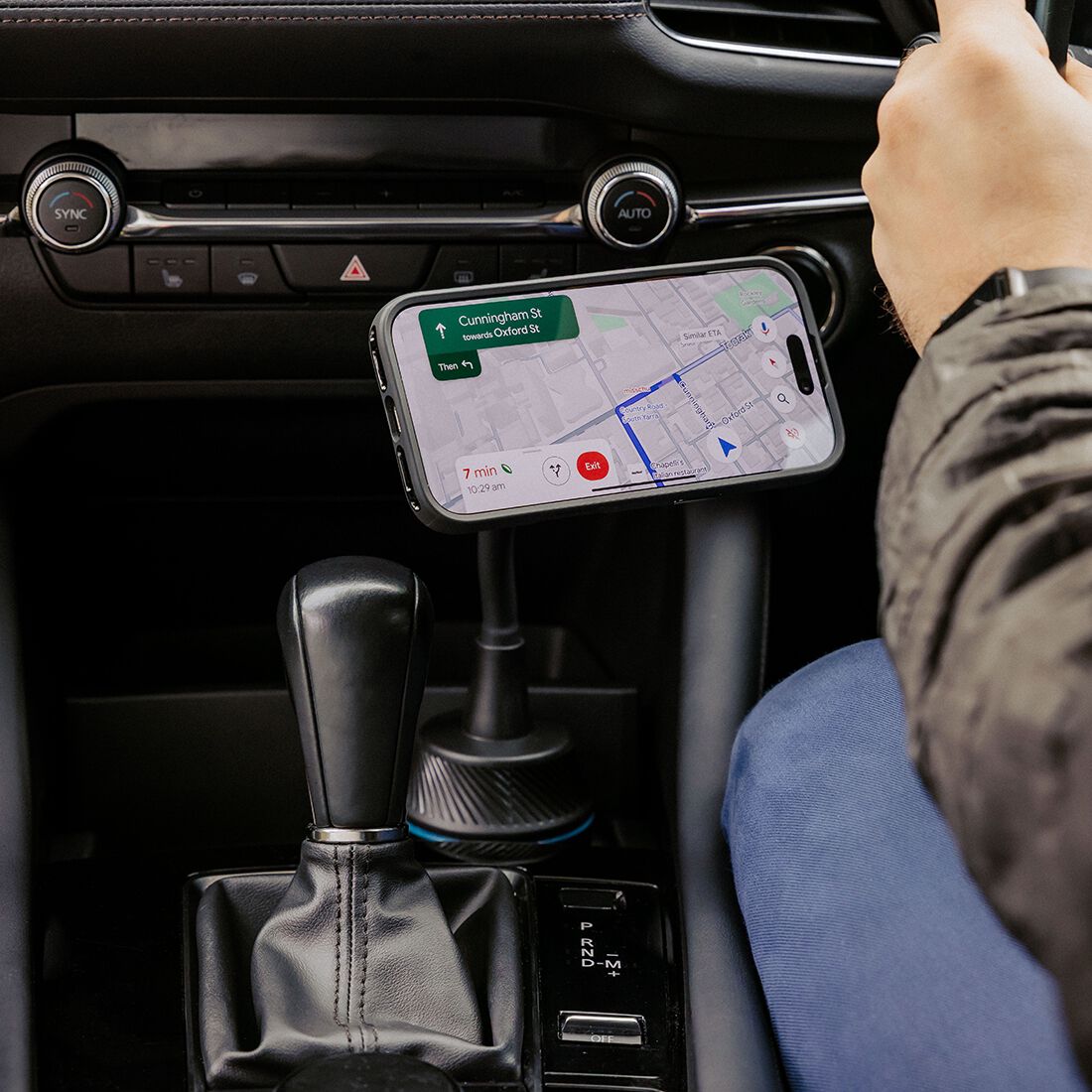 Quad Lock Cup Holder Car Mount - QLM-CHM, , scaau_hi-res