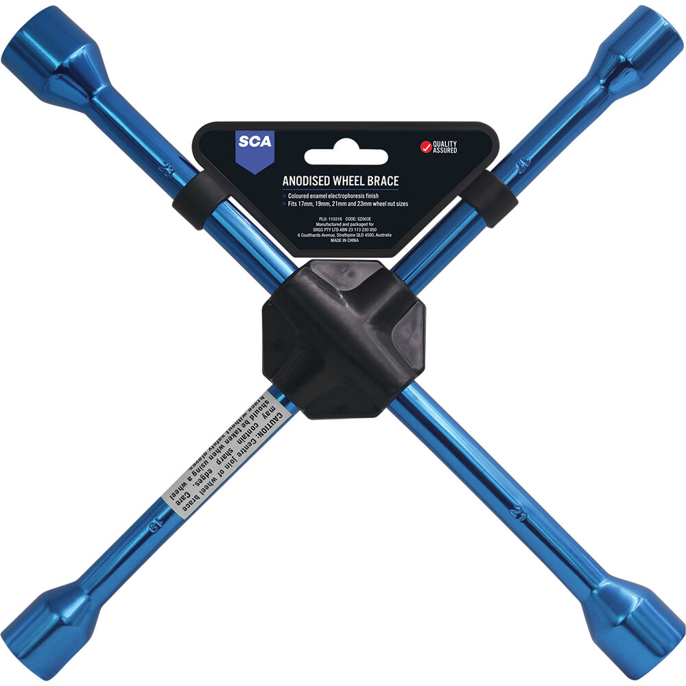 SCA Wheel Brace Metric Assorted Colours Supercheap Auto
