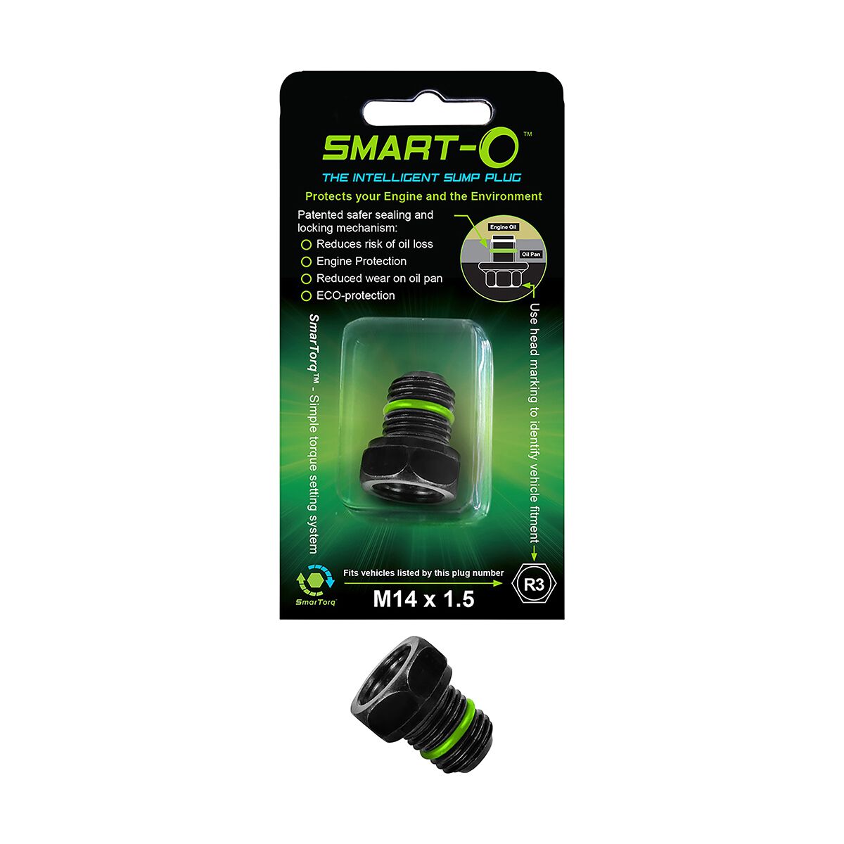 Smart-O Sump / Drain Plug R24 - M20 x 1.5mm, , scaau_hi-res