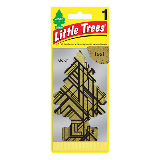 Little Trees Air Freshener - Gold 1 Pack, , scaau_hi-res