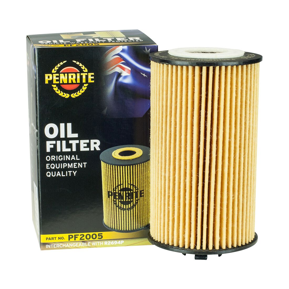 Penrite Oil Filter PF2005 (Interchangeable with R2694P), , scaau_hi-res