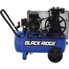 Blackridge Air Compressor 2.5HP Belt Driven 40 Litre tank, , scaau_hi-res