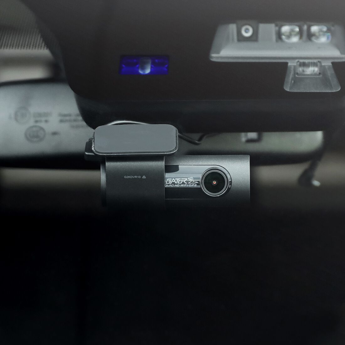 Gator Dash Camera 2K 32GB with WiFi + GPS G2KDVR10, , scaau_hi-res