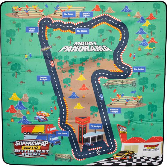 Sca Bathurst Kid S Picnic Rug Bathurst Map 1 5m X 1 5m Supercheap Auto