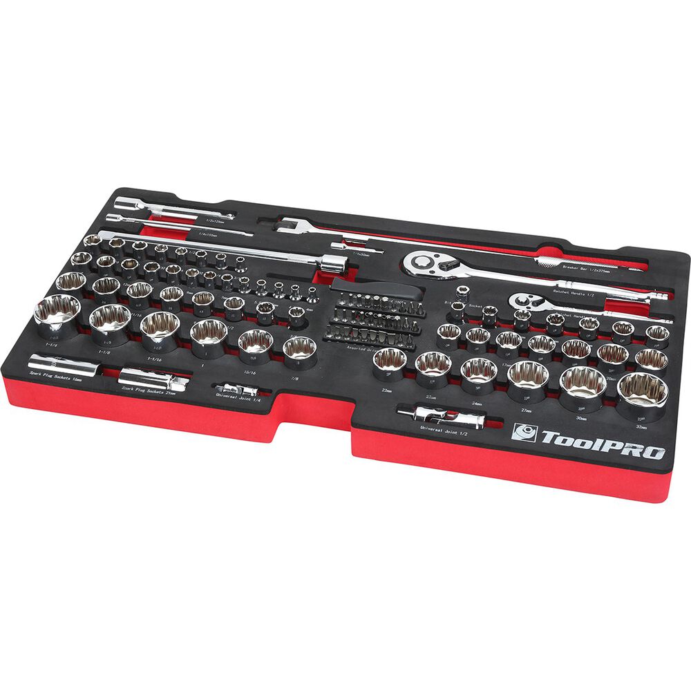 ToolPRO Eva Socket and Accessory Set 98 Pieces Supercheap Auto