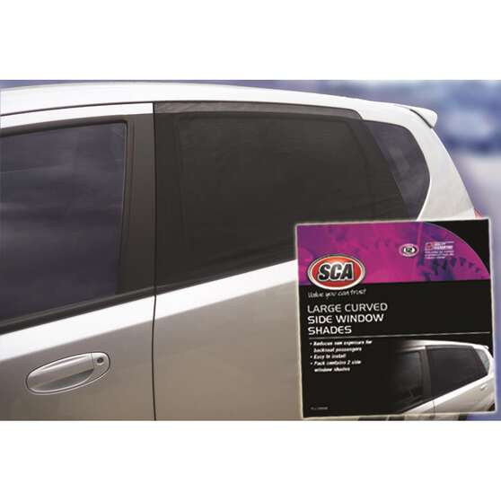 SCA Window Shade Side Large Curved Black Pair, , scaau_hi-res