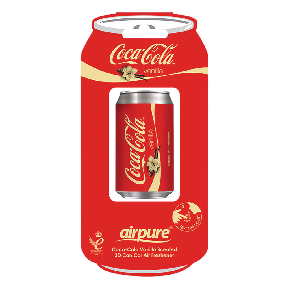 CocaCola 3D Can Vent Air Freshener Vanilla Supercheap Auto