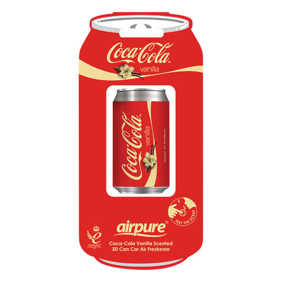 Coca-Cola 3D Can Vent Air Freshener Vanilla, , scaau_hi-res