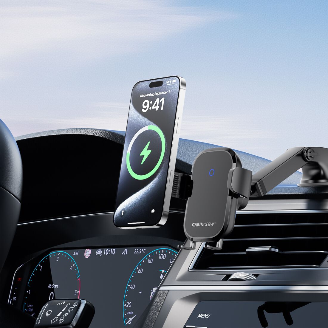 Cabin Crew Wireless Charging Phone Holder Kit, , scaau_hi-res