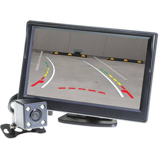 SCA SCA-RC51 Wired Reversing Camera with 5" Monitor, , scaau_hi-res