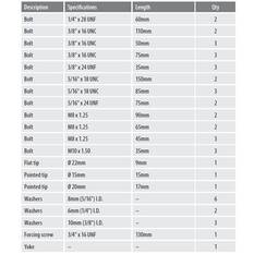 Toledo Harmonic Balancer Puller Set 46 Piece, , scaau_hi-res