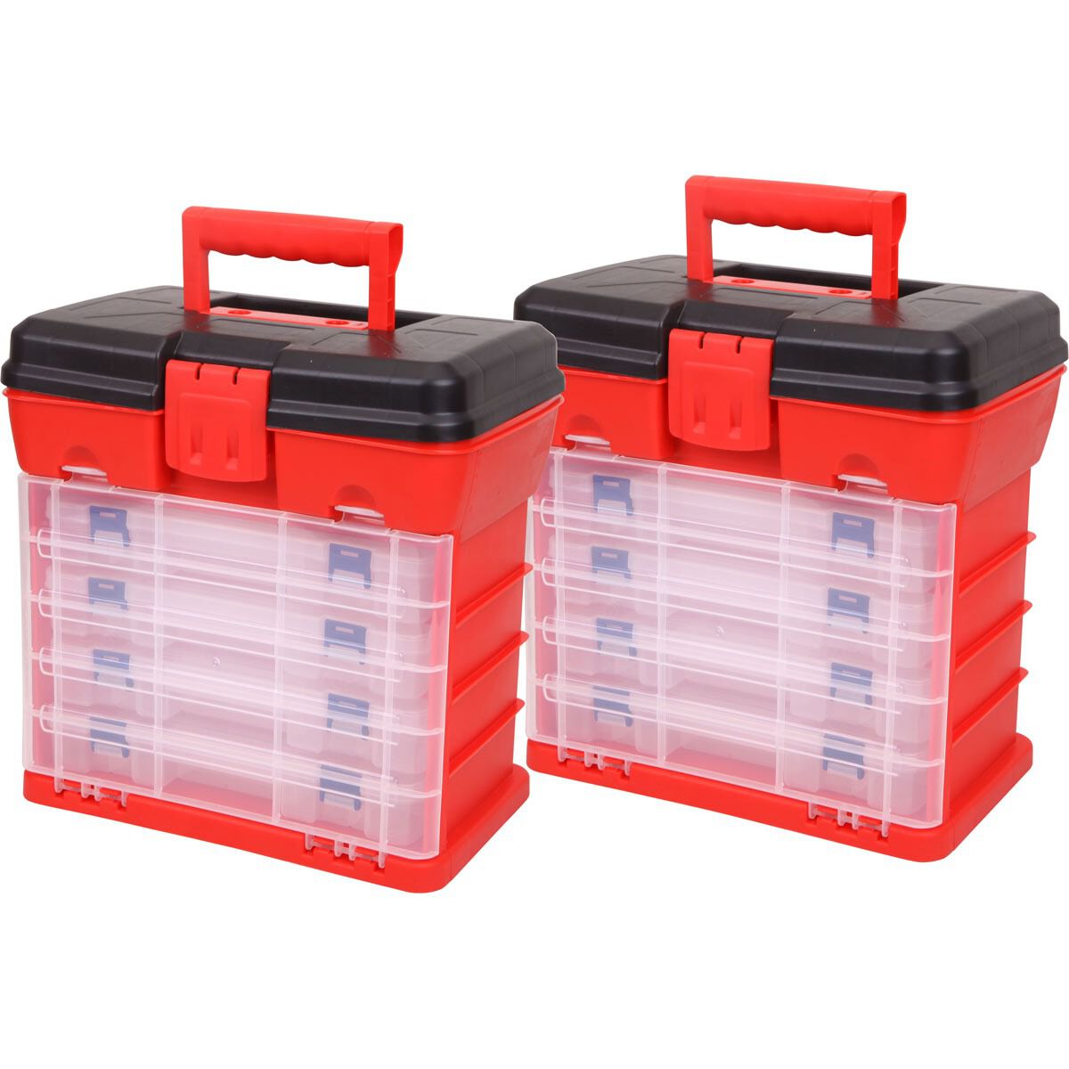 ToolPRO Plastic Organiser 19 Compartment 4 Pack, , scaau_hi-res