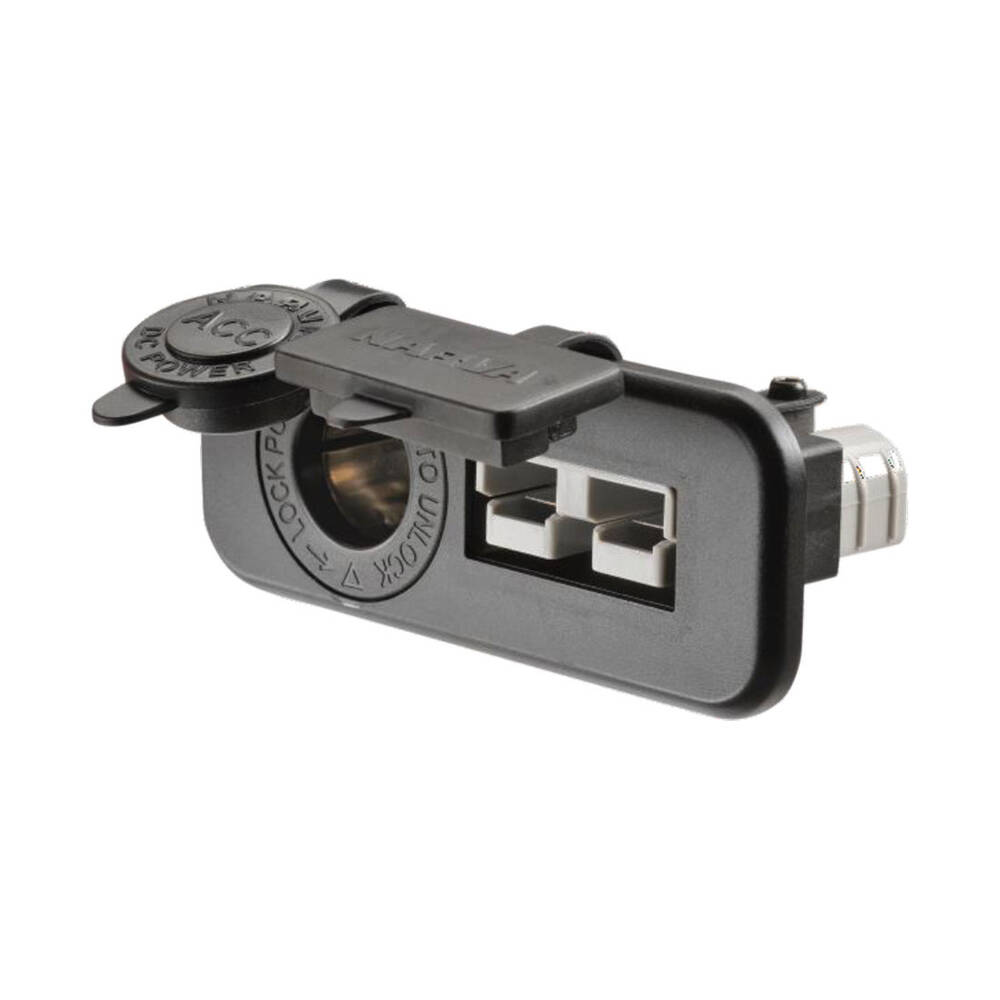Narva 50A Anderson Plug Cover – Source & Load Covers For 50A Connectors (2-Pack, 57260BL-57262BL)