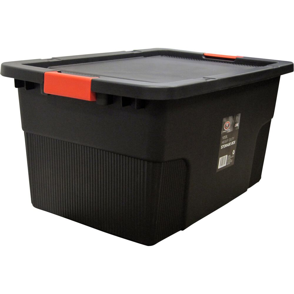 SCA Heavy Duty Storage Box 100 Litre Supercheap Auto