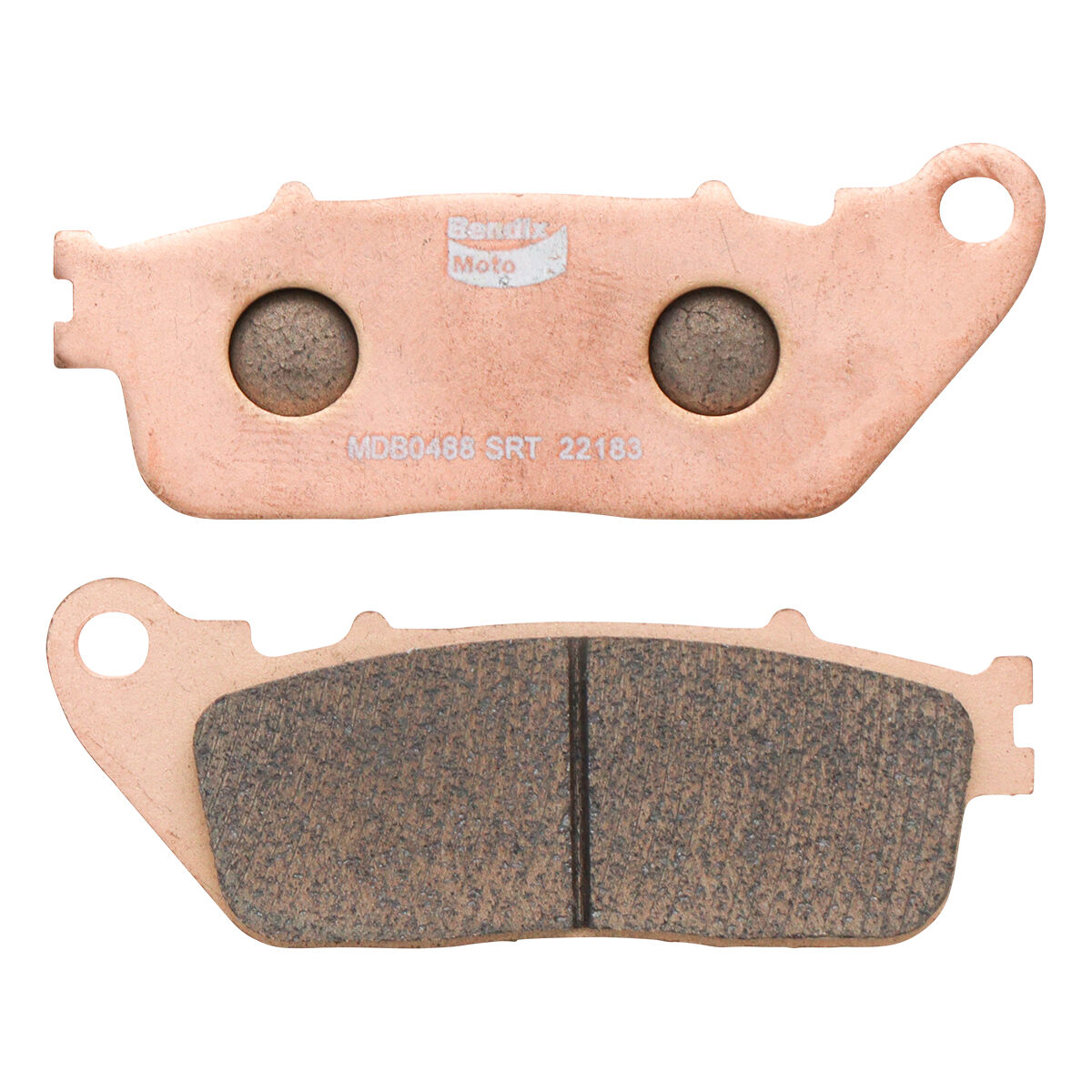 Bendix Street Road Track Motorcycle Disc Brake Pads - MDB0488-SRT, , scaau_hi-res