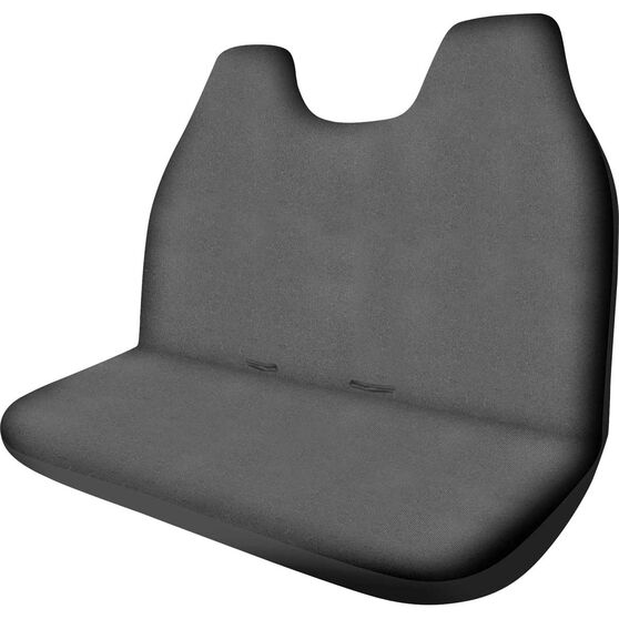 Sca Canvas Ute Seat Cover Charcoal Size 90 Front Bench With Built In Headrests Supercheap Auto